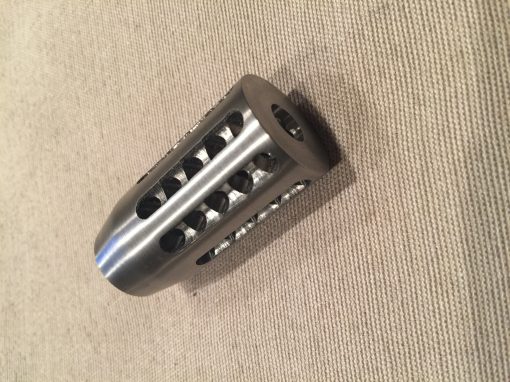 30 Cal Straight Fluted Muzzle Brake