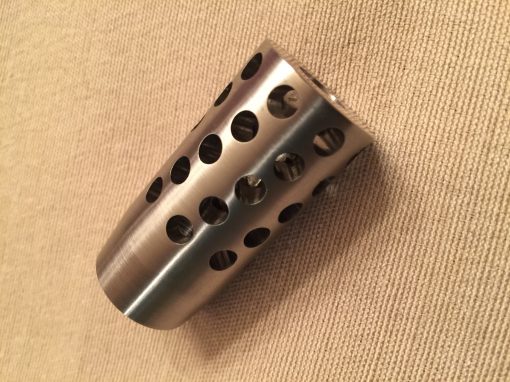 30 Cal Spiral Hole Muzzle Brake