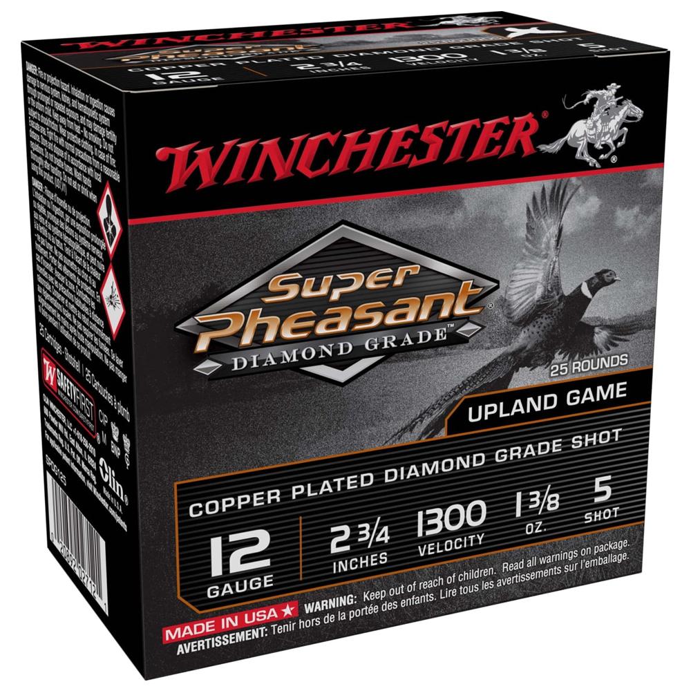 12 GA 23/4 5 DIAMOND GRADE PHEASANT 25 Rounds JMS Tactical Burton, TX