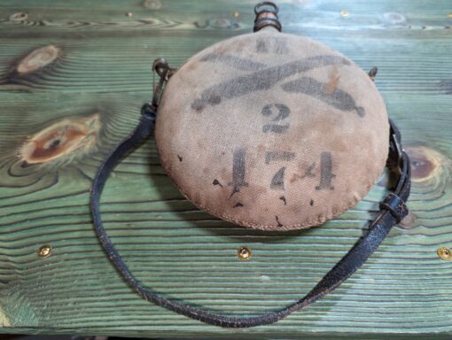 Union Model 1858 Smoothside Canteen 174th Regiment, New York Infantry - Image 2